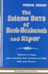 The Solemn Days Of Rosh-hashanah And Yom Kipur